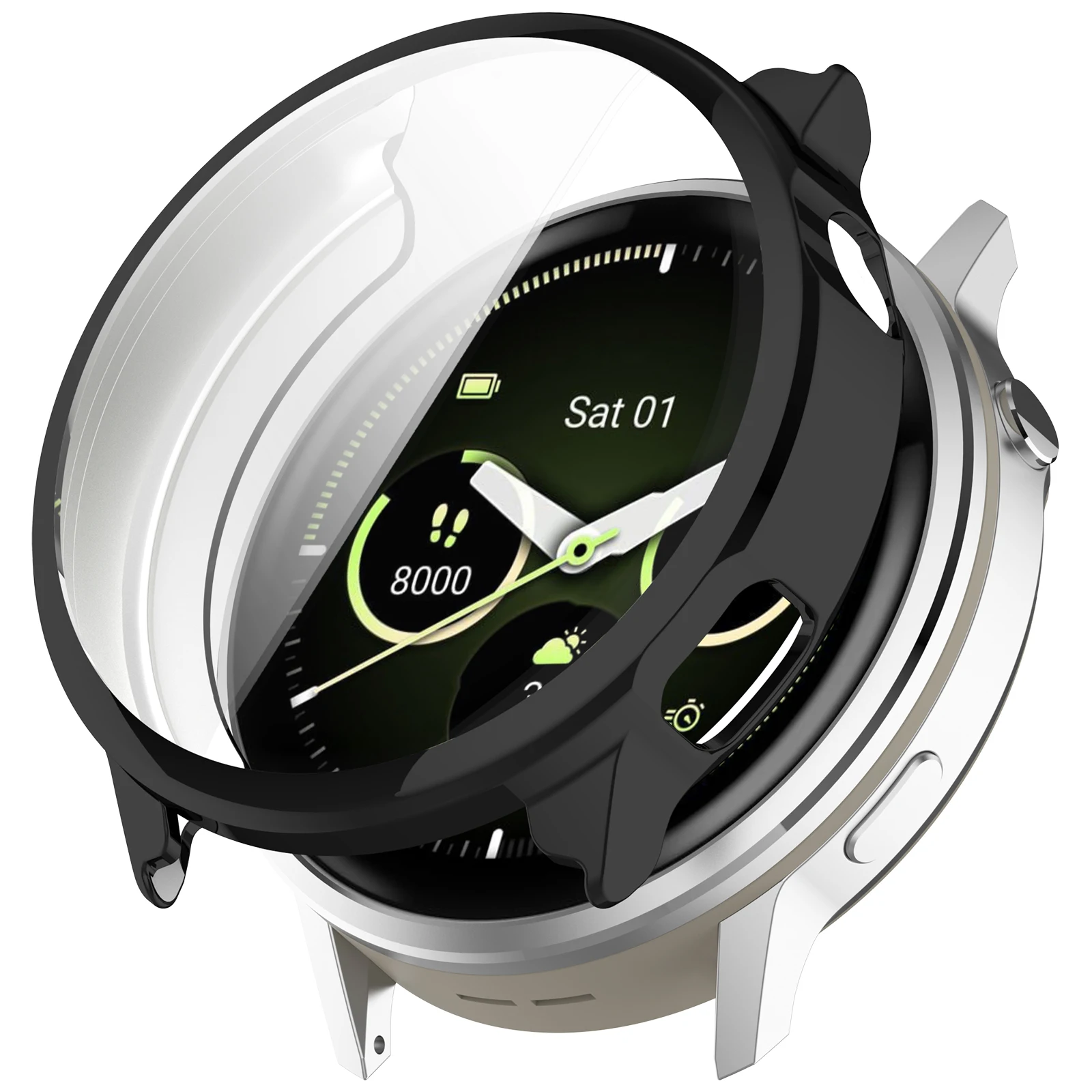 TPU Cover For Garmin Venu 4 45mm/41mm Smart Watch Screen Protector Anti-scratch All-around Protective Case Bumper Accessories