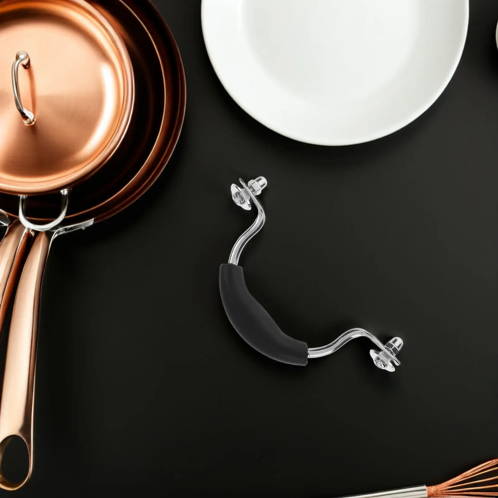 

4 Pcs Lid Knob Replacement Grip Handle Heat Resistant Anti-scald Pot Covering Handles