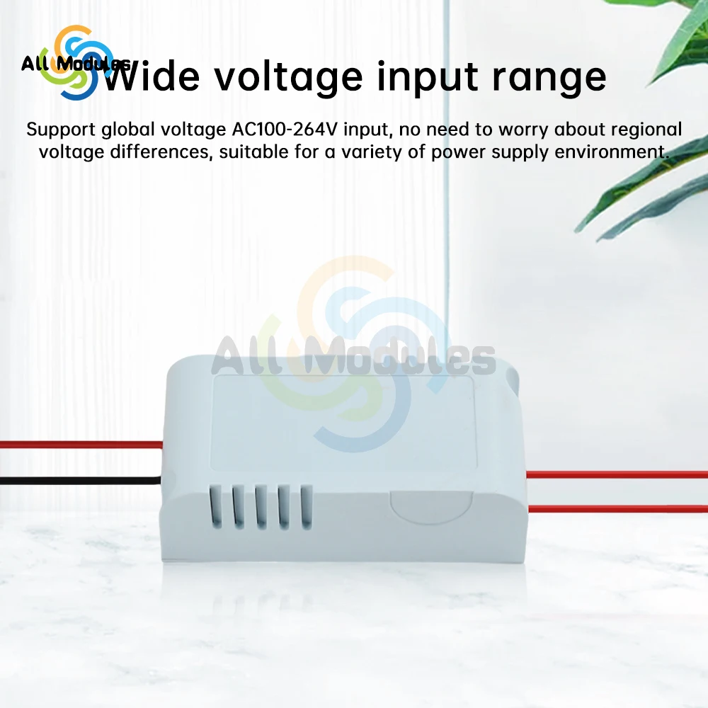 AC-DC Power Supply Module AC100-264V to 5V12V24V 12W Switching Power Supply Module with Case LED Power Plate