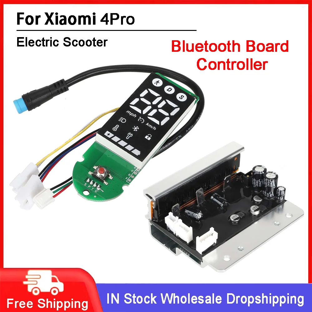 Elektroroller Original Motherboard Controller Bluetooth Instrument Display Board für Xiaomi4 Pro Scooter Platine Kit