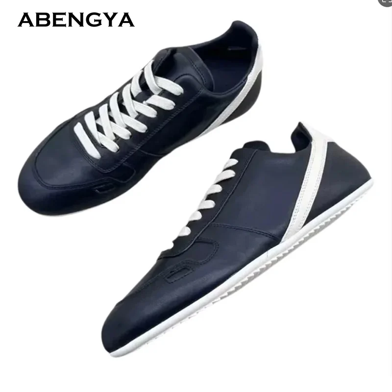 

Горячая распродажа: кожаные повседневные туфли на плоской подошве для женщин, с круглым носком, на шнуровке, на платформе, для праздников, осенних вечеринок, отпуска, для влюбленных пар, женская обувь.