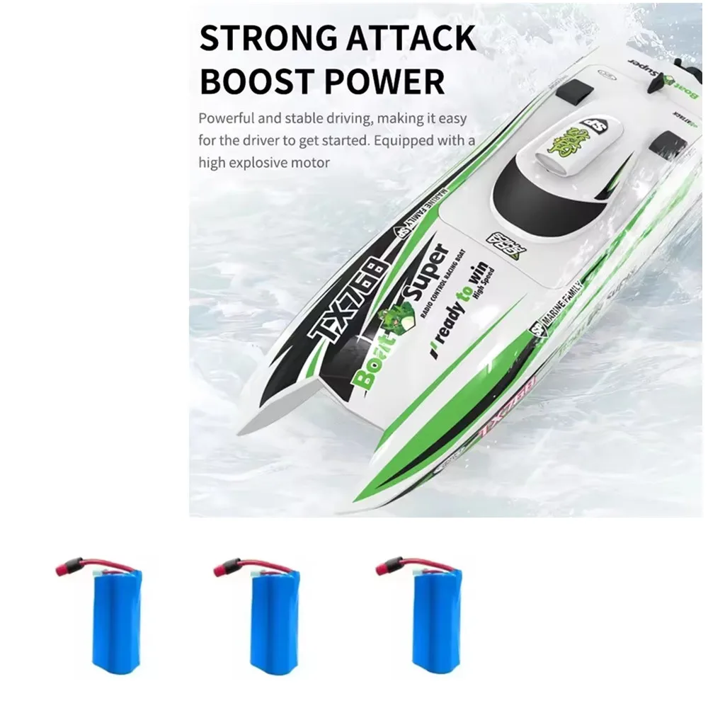 

TX768 RC Boat Original Accessories TX768 Battery 11.1V 2000mAh TX768 Speedboat Parts