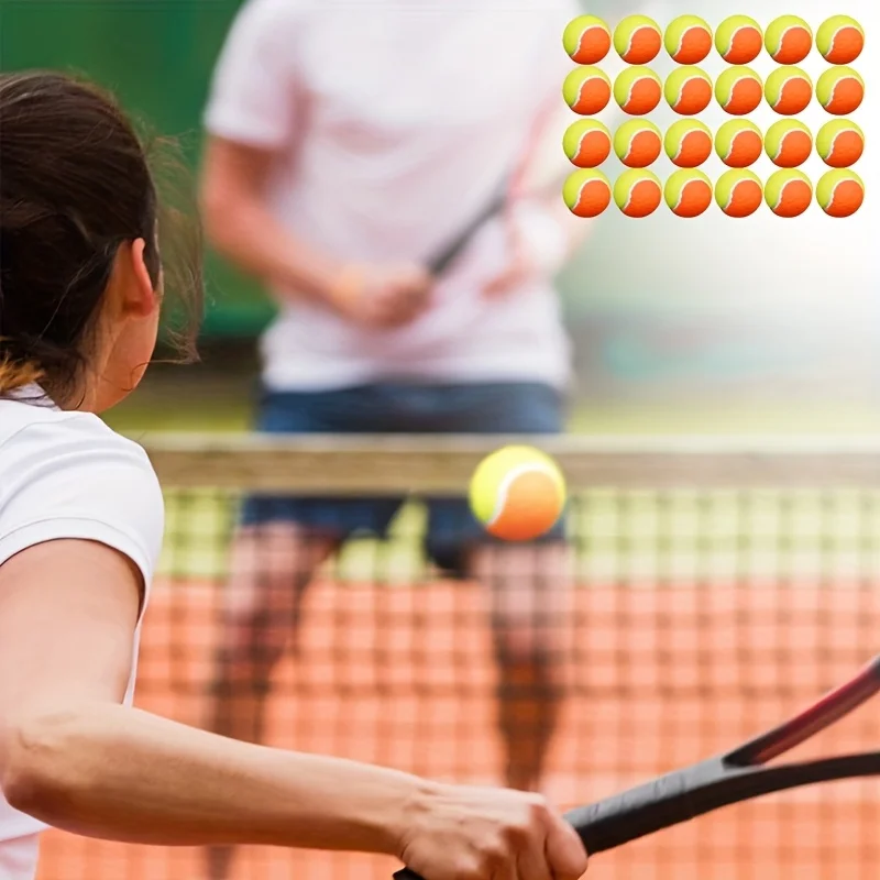 

Durable Orange Low-pressure Stage Non Pressure Bulk Training Tools, Suitable For Novice Tennis Players 24 Pack