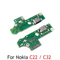 For Nokia C22 / C32 USB Charging Board Dock Port Flex Cable Repair Parts