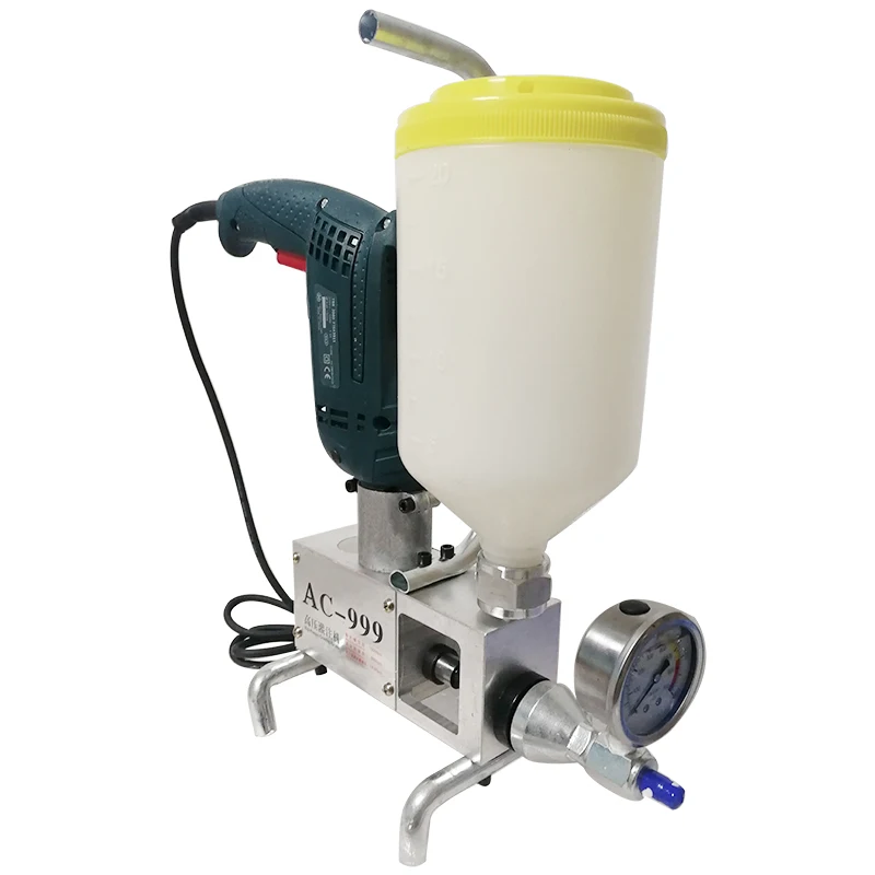 AC-999 Epoxy Grouting Machine 220V/1100W Epoxy Injection Pump/Polyurethane Foam Impermeable Water Grouting Machine