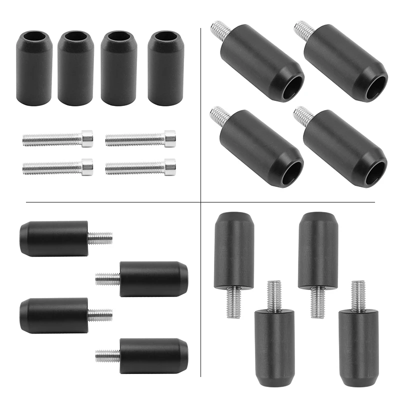 Black Frame Crash Pads Engine Sliders For Harley Touring Softail Dyna Sportster Motorcycle Falling Protection Accessories