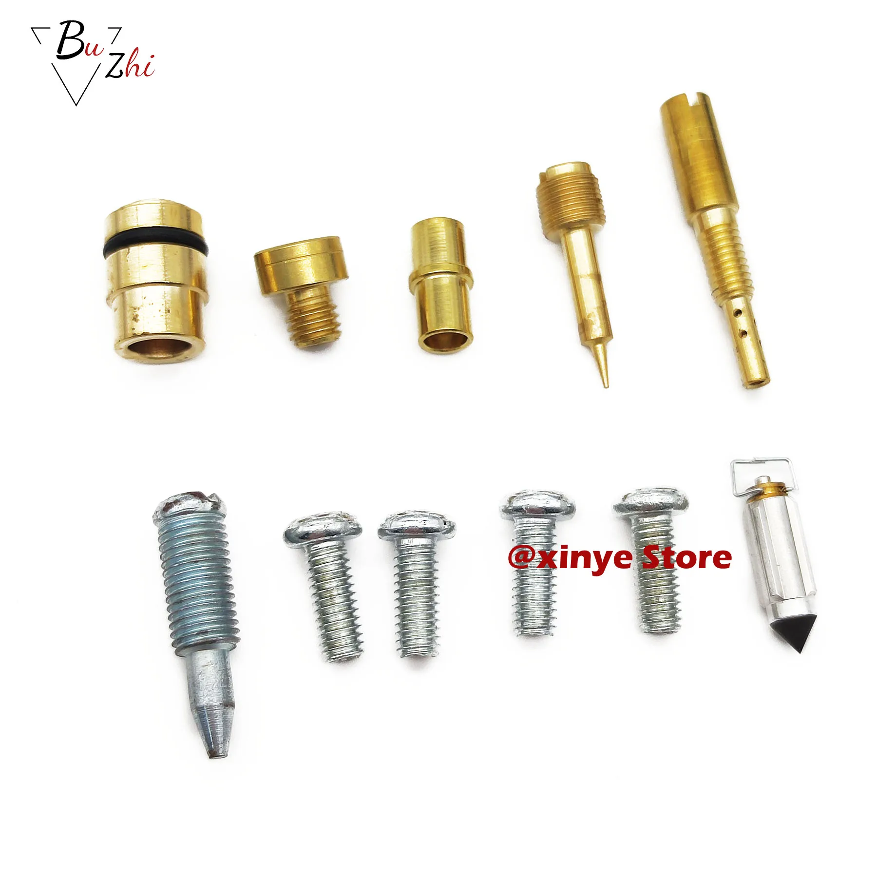 طقم تصليح المكربن للدراجات النارية كوب زيت حشية إبرة عائمة مع تعويم لياماها YBR125 VM22 JYM125 JYM YBR 125 VM 22