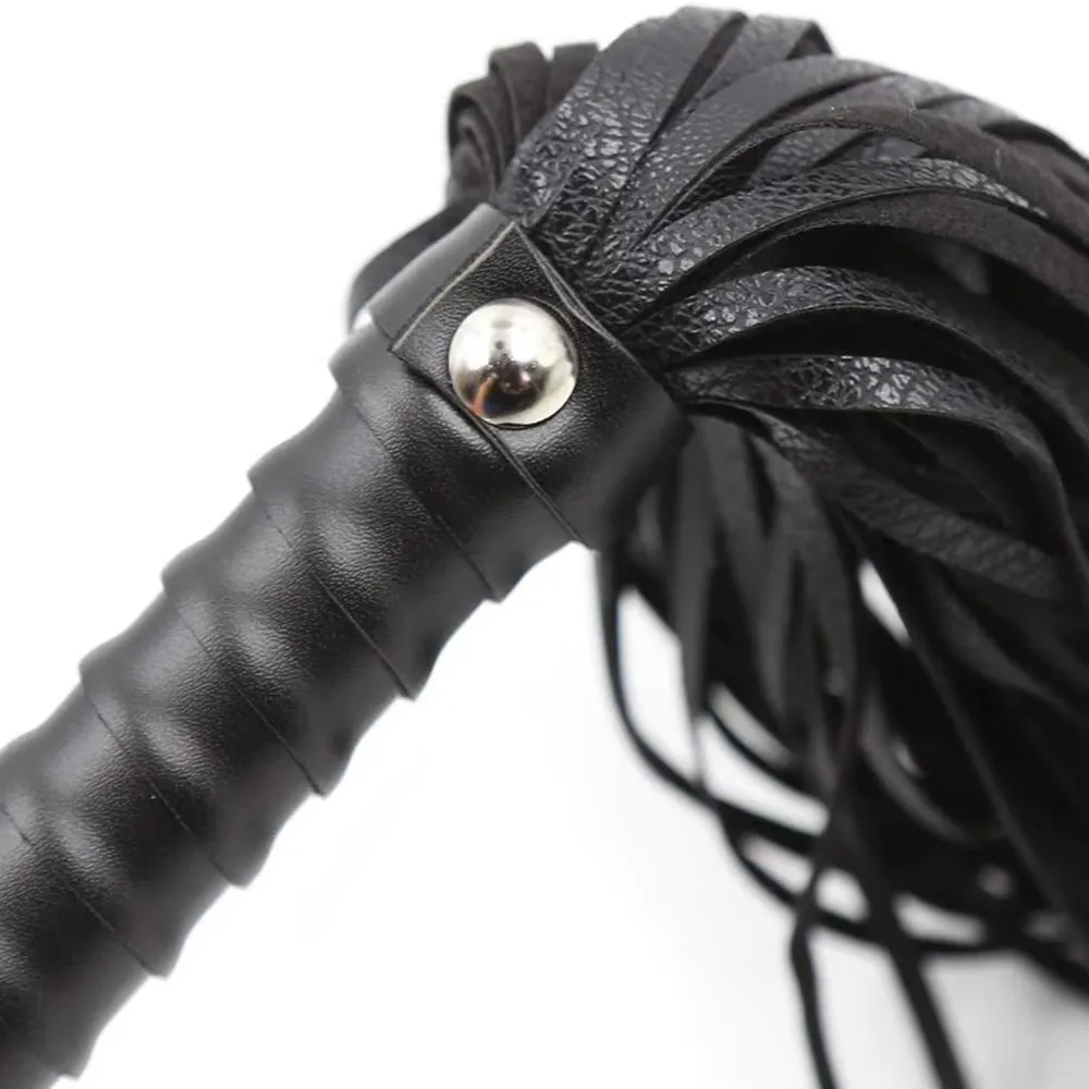 48.5cm  Riding Crop for Horse, Black Soft Horse Whip Crop for Shows and Performances