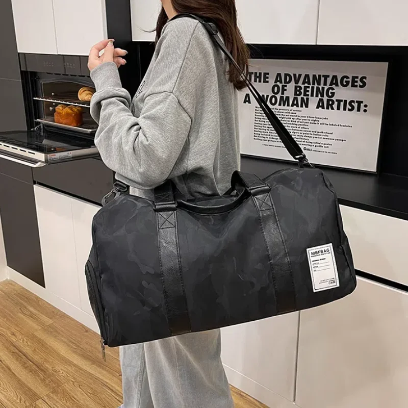 

Crossbody Bag Men Women Training Yoga Sports Fitness Dry Wet Handbags Large Capacity Travel Duffel Tote Single Shoulder Bags