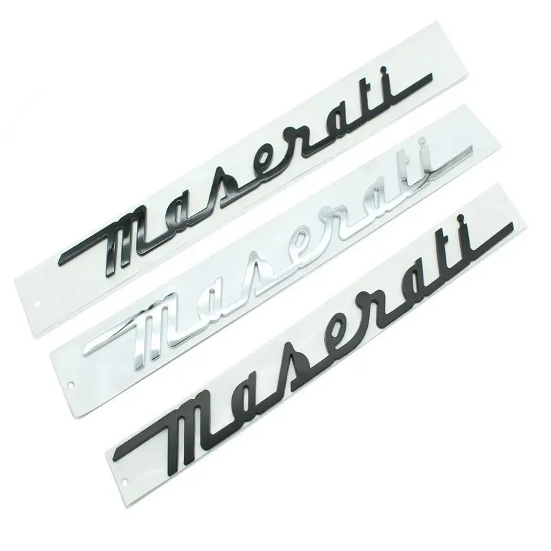 Maserati Letter Log…