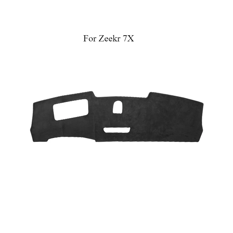 

For Zeekr 7X Premium Dashboard Anti-Glare Mat - Sunshade Cover with Leather & Flannel Dual-Layer Design, Heat Resistant