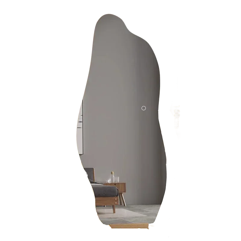 Escritório com espelho de luz banheiro irregular espelho de corpo inteiro quarto luxo nórdico espelhos decorativos espelhos decorativos