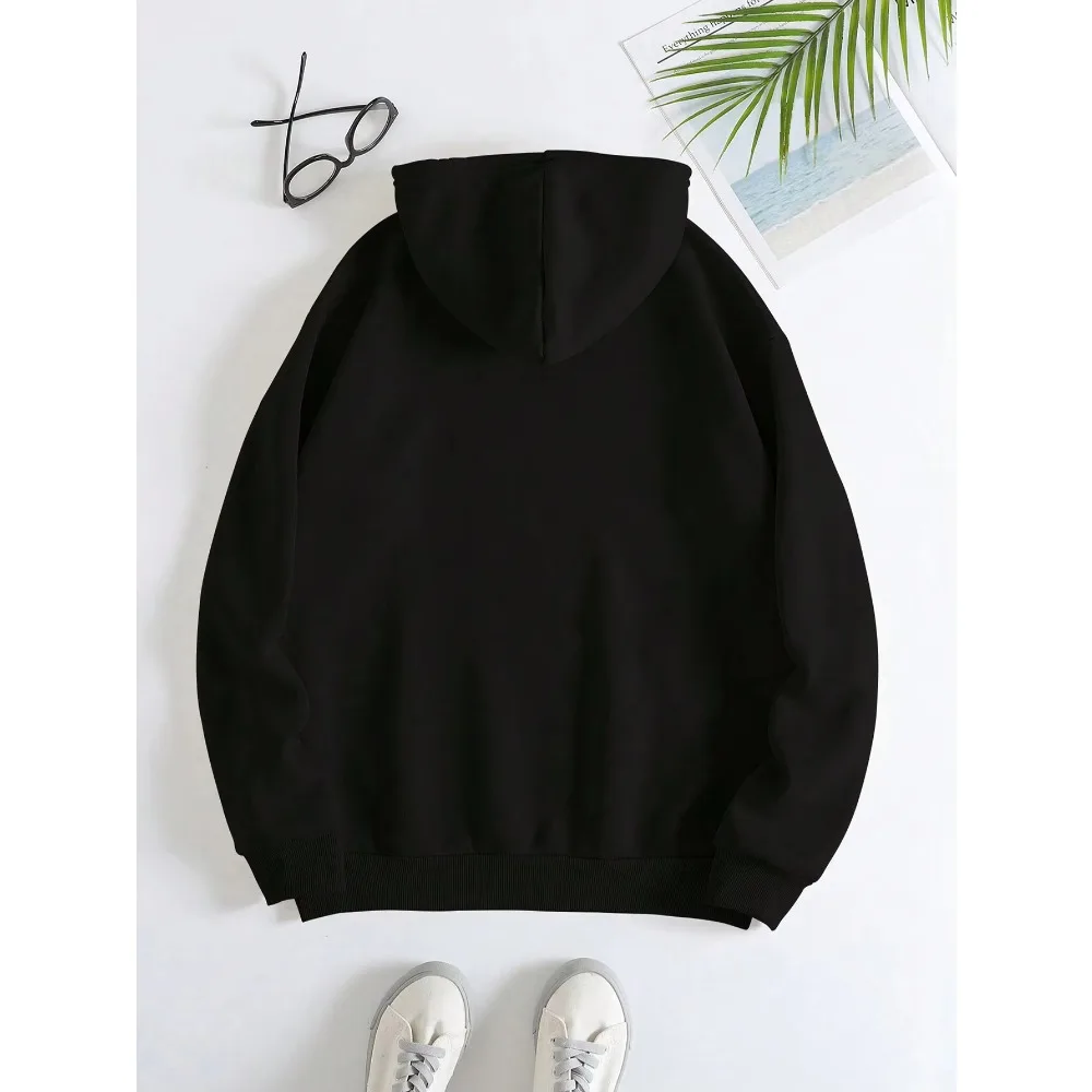 الرجال النساء هوديي موضة هوديي غير رسمي Preppy اللون فراشة طباعة 2025 الخريف الشتاء الدافئة الرياضة كم طويل بلايز تنفس #2