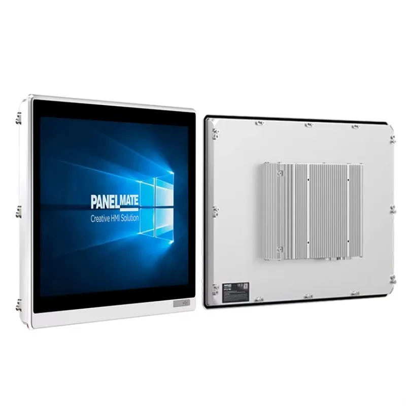 18.5 Inch All in One J6412 8G 128G Touch Screen Embedded Industrial Panel PC