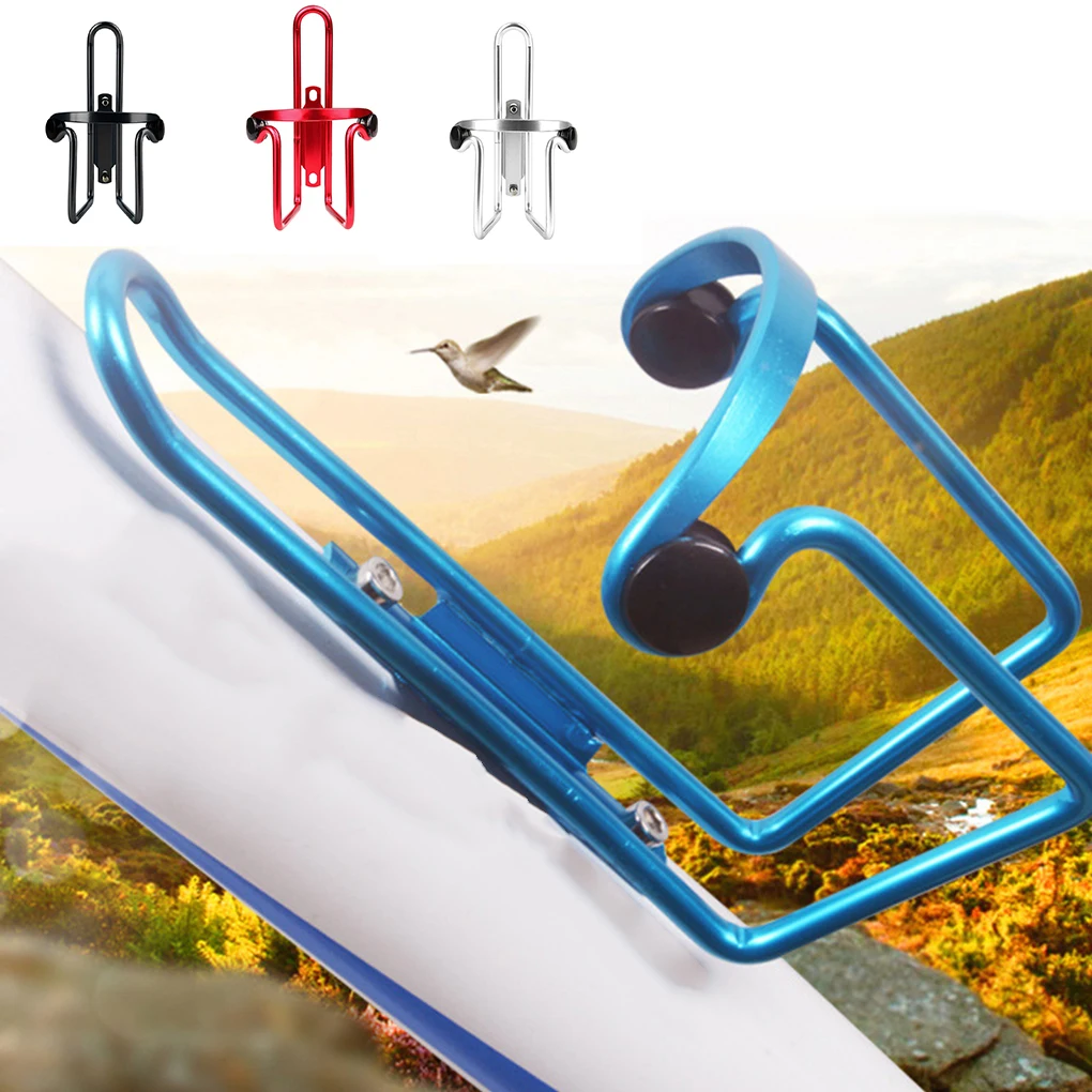 Bicycle MTB Water Bottle Holder Aluminum Alloy Bicycle Bike Bottle Can Cage Bracket Cycling Drink Water Cup Rack Accessories