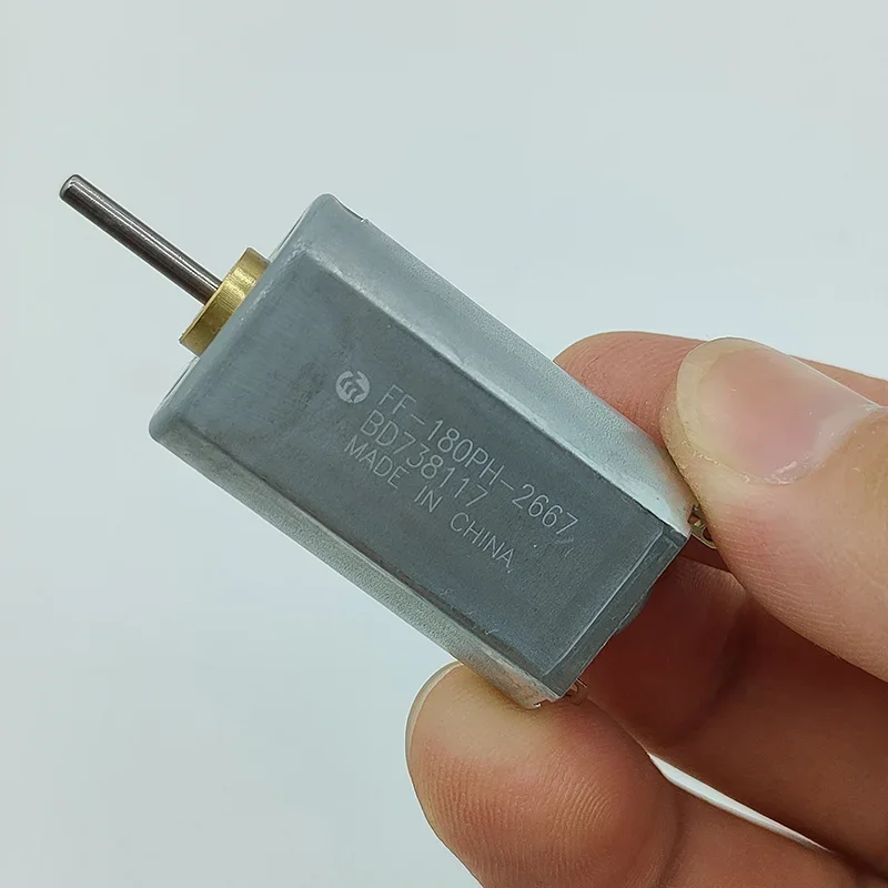 Mabuchi FF-180PH-2667 Mini 180 Motor DC 2.4V 3V 3.7V 5V 6V 15800RPM High Speed Metal Brush Micro 20mm Electric Motor Toy Model