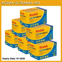 KODAK-UltraMax 400 Película de impresión en color, 36 exposiciones por rollo, apta para cámara M35, M38, H35 (Fecha de valiento: 01/2025)