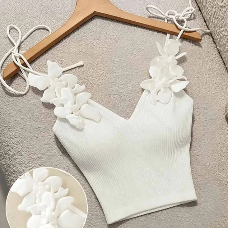 Clothes For Women new Summer Slim Sexy Top Mujer Tank Top Women Spaghetti Strap Lace-up Tanks Camis Women Tops Top Mujer Q6272