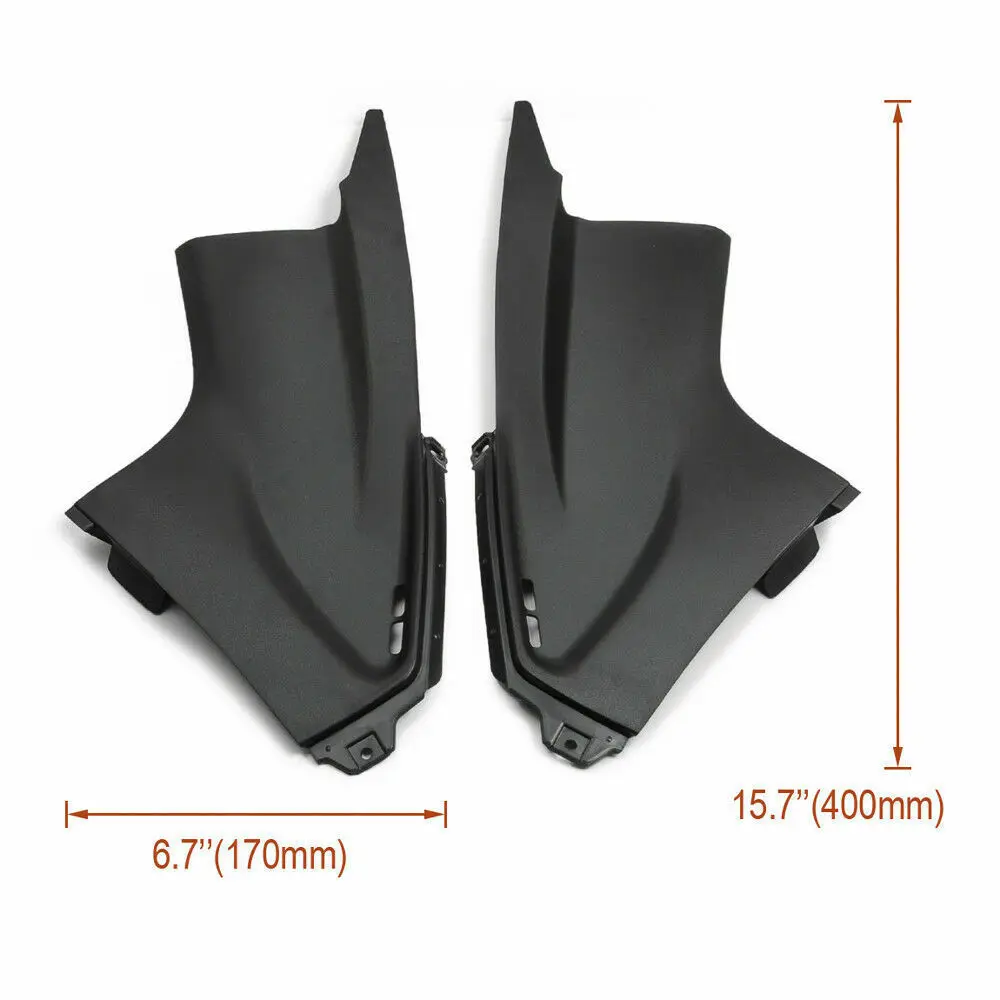 オートバイのフロントサイドダクトカバー,フェアリングインサート,ヤマハ,2003,2004,2005