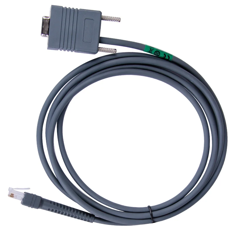 

CBA-R01-S07ZAR для zebra symboScanner Green LabelRS232Кабель для передачи данных последовательного порта9игла