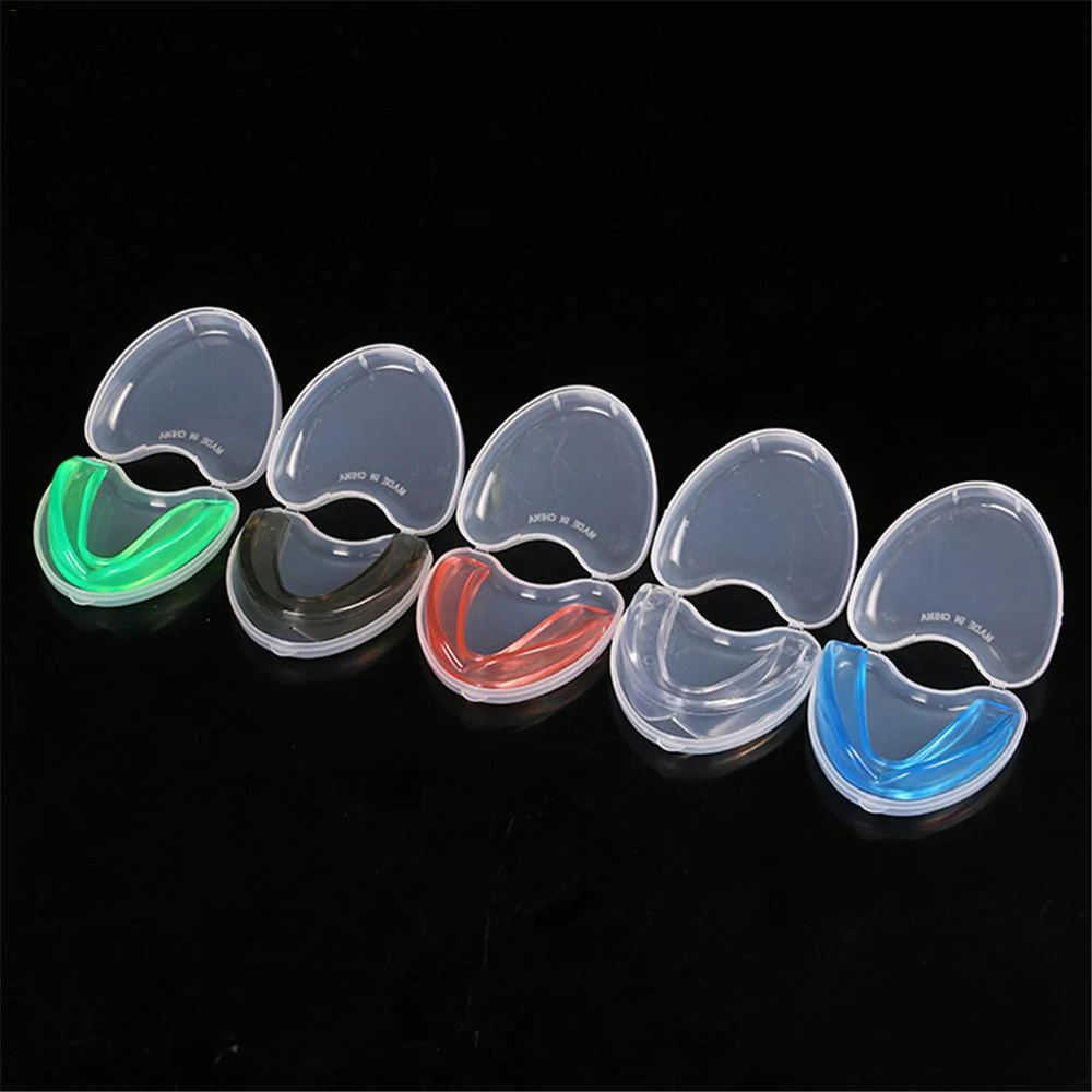 

Kids Adults Rugby Football Mouth Trays EVA Basketball Tooth Brace Protection Boxing Mouthguard Brace Mouth Guard Teeth Protect