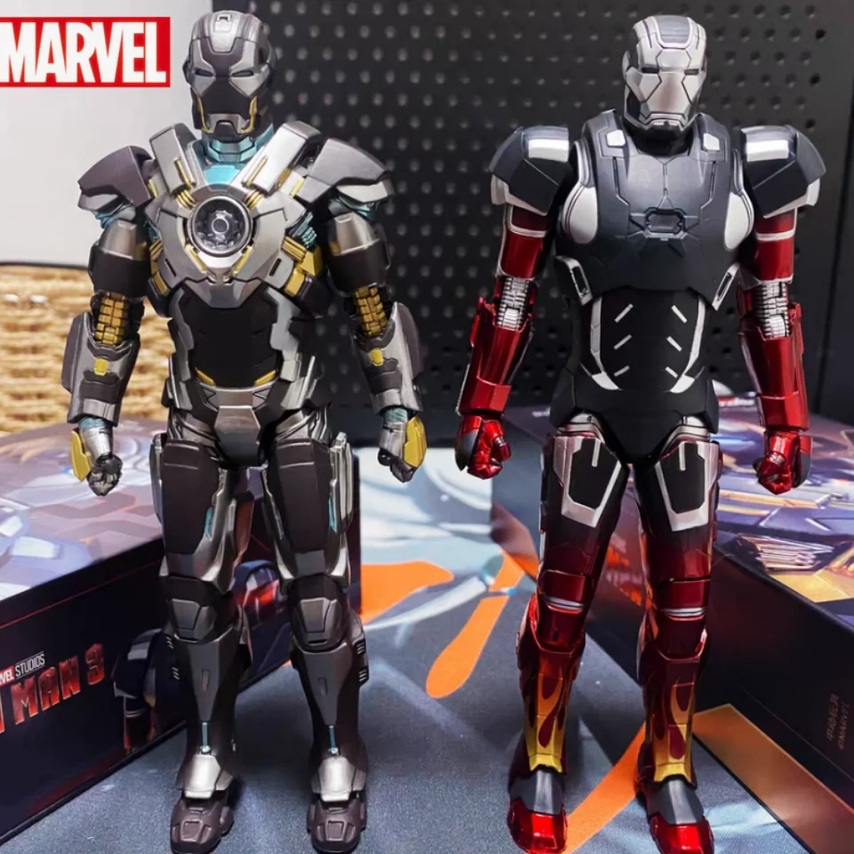 Originale Marvel Zdtoys Iron Man 1/10 Mk24 Mk22 Mk41 Mk47 Action Figures Modello Giocattoli Anime Regalo Di Compleanno