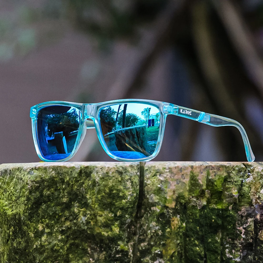 Karos Polarisierte Sonnenbrille Männer Frauen UV400 Schutz Outdoor Sport Brillen Angeln Radfahren Baseball Softball Fahren Gläser