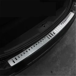 Stainless steel Exterior Ultra-thin Rear Bumper Protector Sill Trunk Tread Plate Trim For Volkswagon Sharan 2012-2019