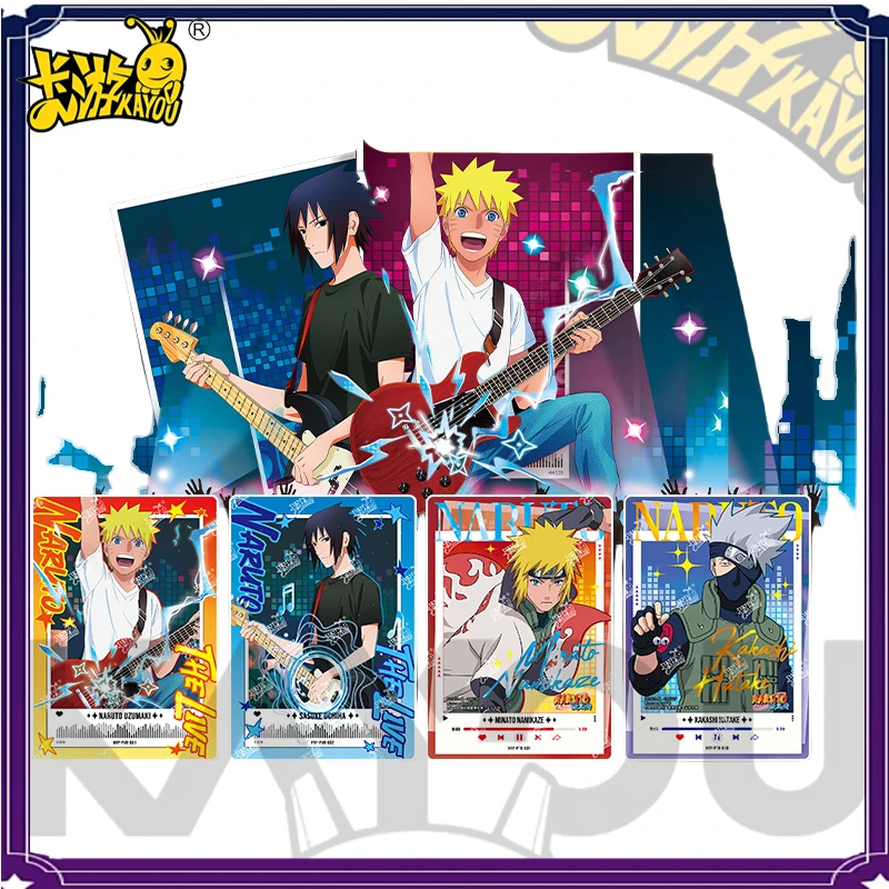 

Kayou Genuine Naruto Concert Limited Polaroid Cards Photo Pack Anime Peripheral Collection Cards Standing Decorative Cards