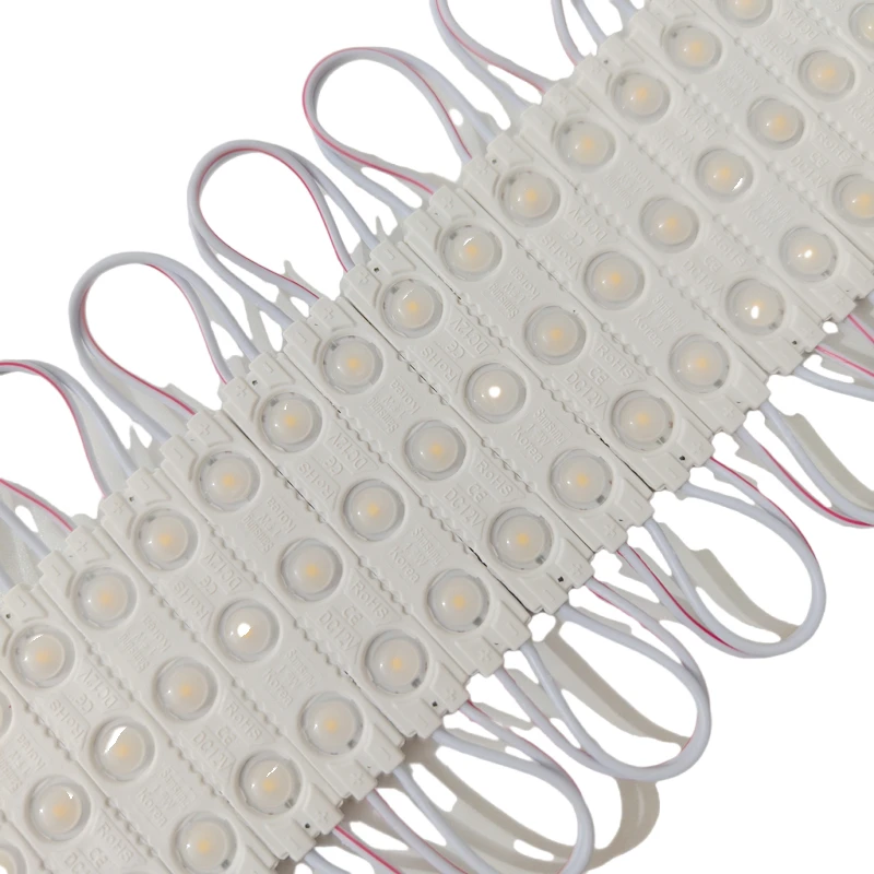 超高輝度 20 個 2835 3 LED モジュール 1.5W ホワイト防水装飾ライト文字看板広告看板用