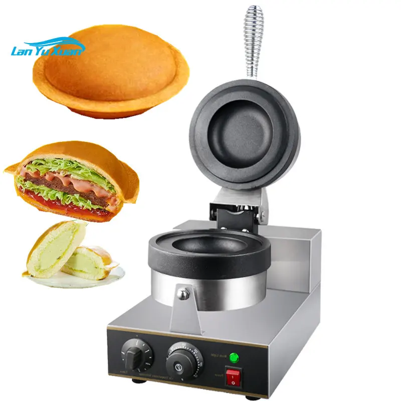 Profesionnal Gelato Panini Digitale Donut Broodje Ijs Ufo Burger Fornuis Machine 15 Cm Logo Brood Druk Maker Big Size burg Mak