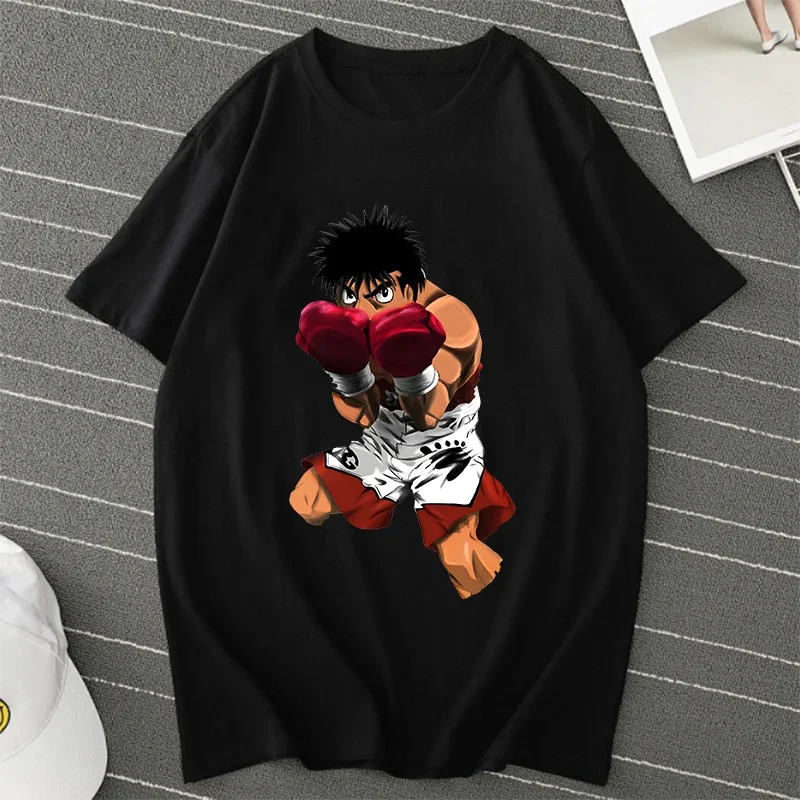 Anime Hajime No Ippo Kamogawa Boxing Gym T Shirt Men Women Ippo Makunouchi KGB Print Japan Boxing Manga Essential T-Shirt