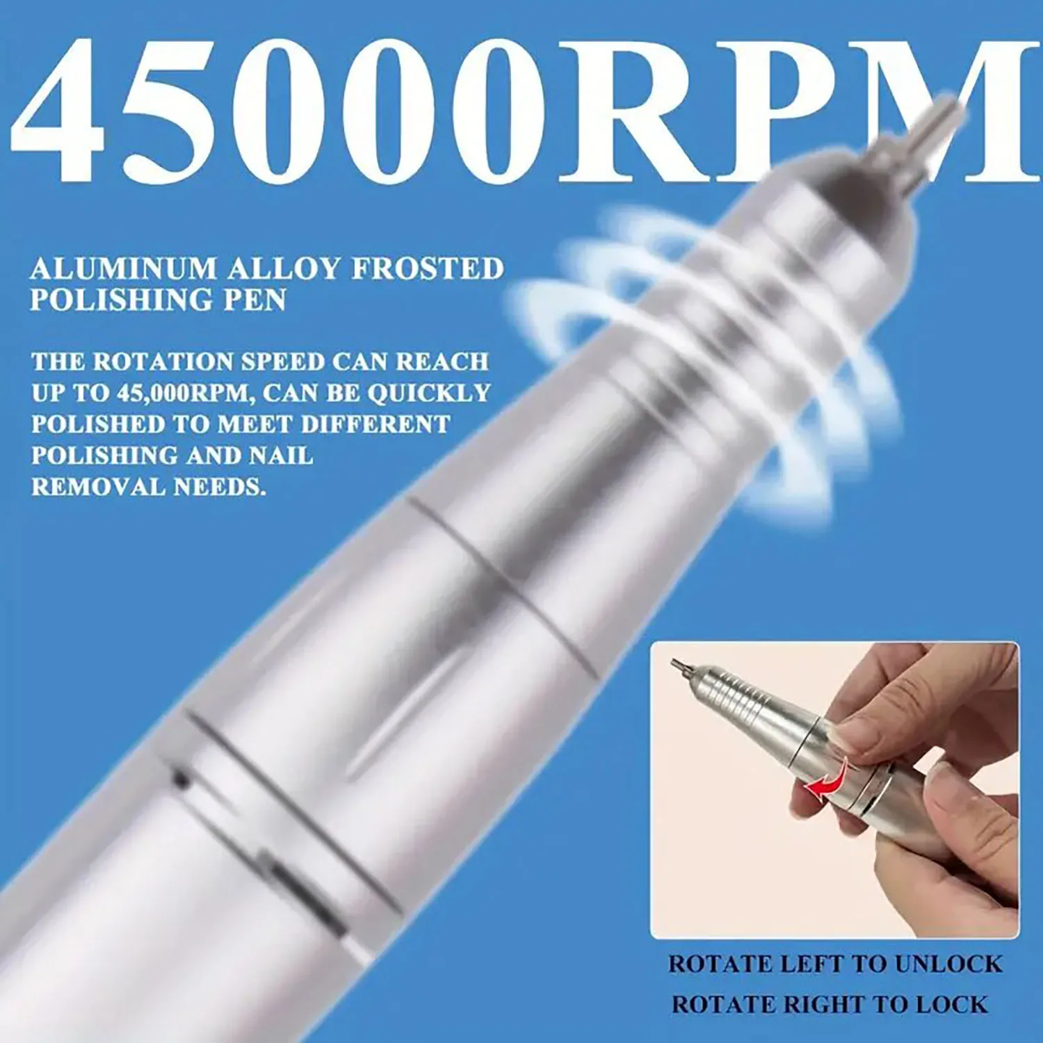 مجموعة مثقاب أظافر كهربائية محمولة، تستخدم لإزالة وتلميع عامل تلميع الجل، أداة تكنولوجيا فعالة لتعزيز الأظافر