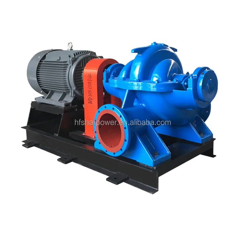 horizontal double suction centrifugal  irrigation water pumps price for sale