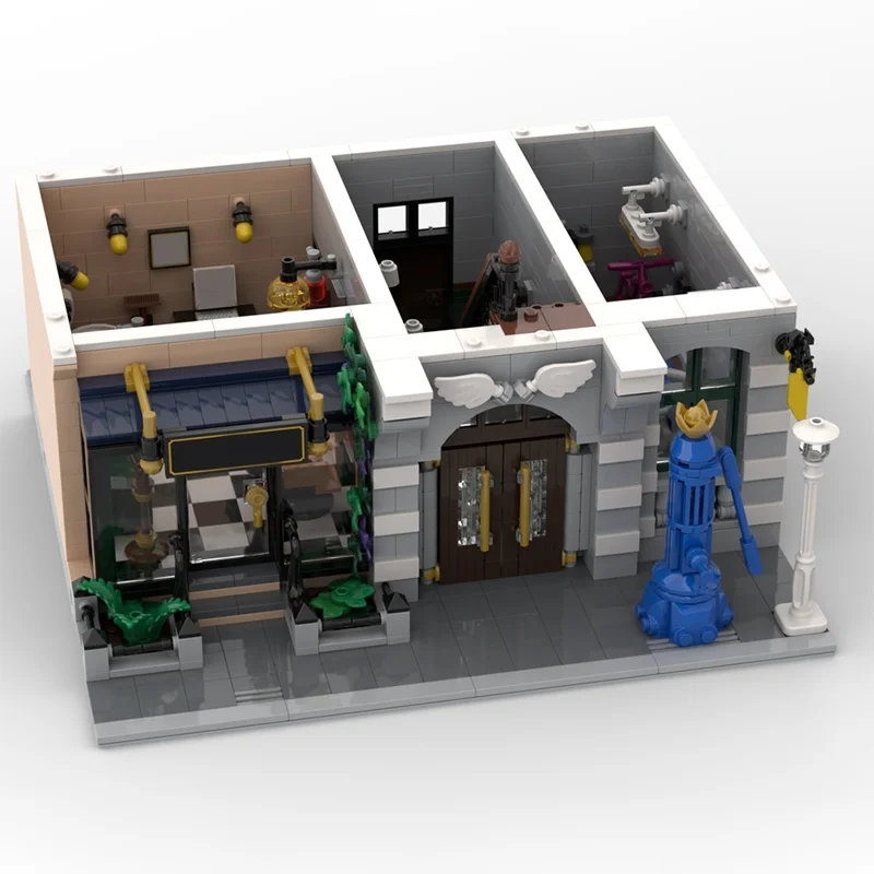 4054 قطعة MOC القرن الكلاسيكي Tenement منزل وحدات نموذج اللبنات هدية الكريسماس تجميع DIY فكرة اللعب الطوب الاطفال #2