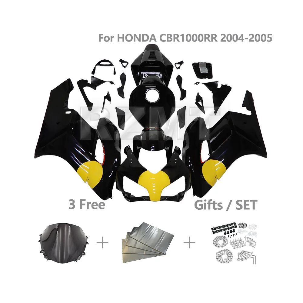 

Комплект обтекателя мотоцикла для HONDA CBR1000RRR 2004-2005 CBR 1000RR ABS, инъекционные индивидуальные обтекатели, комплект деталей для кузова H1005-1029b