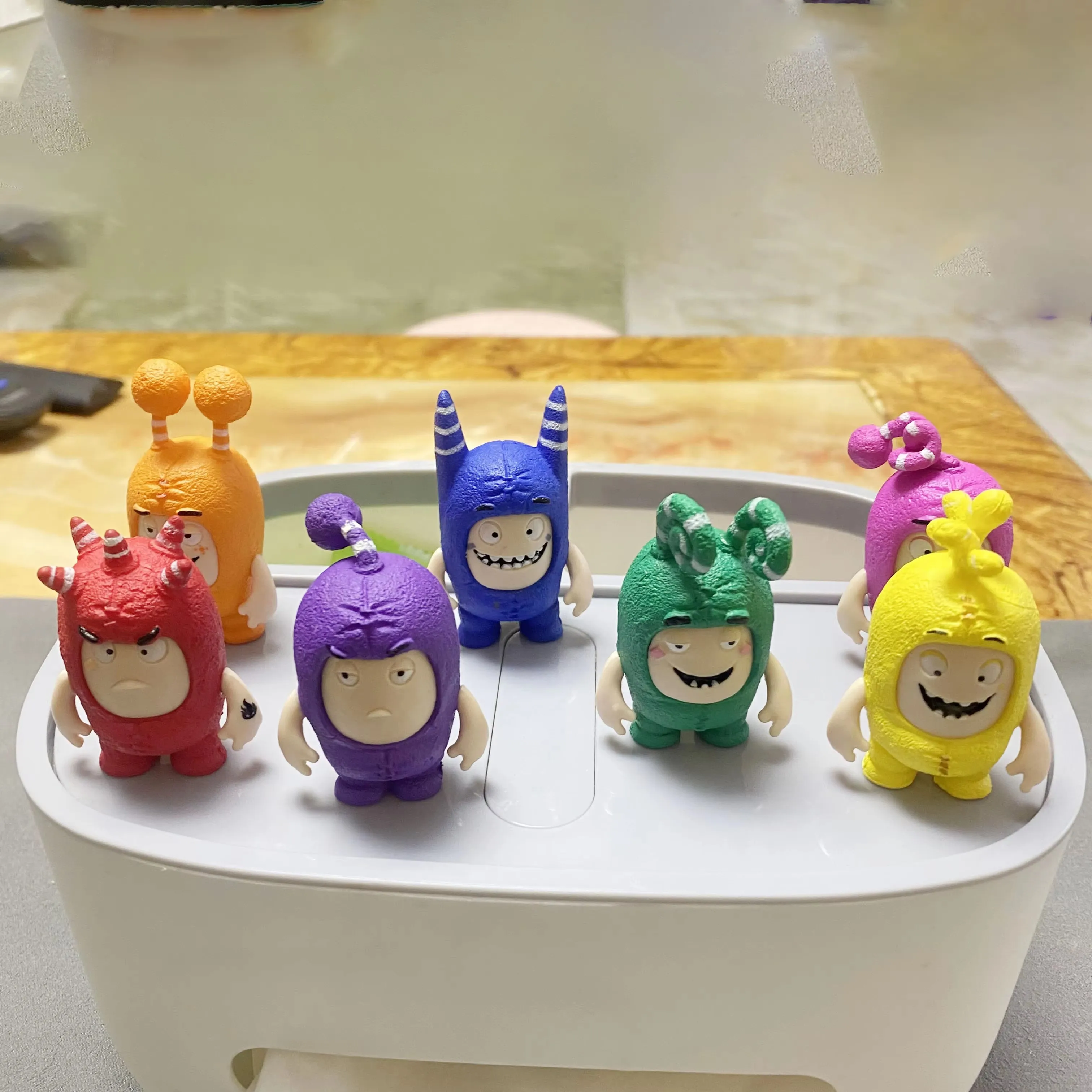 

7 pieces/set of anime, cartoon, cute toy dolls, PVC character collection models, and children's accessories as gifts