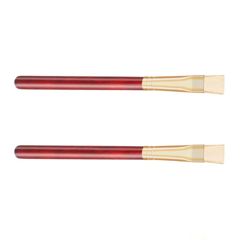 A2BE 2 Piece Professional Watch Cleaning Brushes Wooden Handle for Accuracy Maintenance