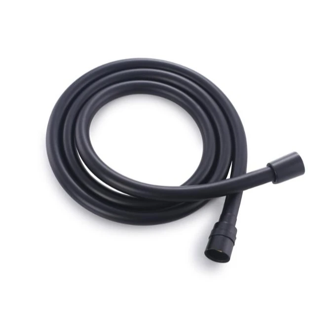 

Top Quality Black Plumbing Plastic Pvc Flexible Shower Hose Explosion-proof High Temperature Bathing Shower Tube