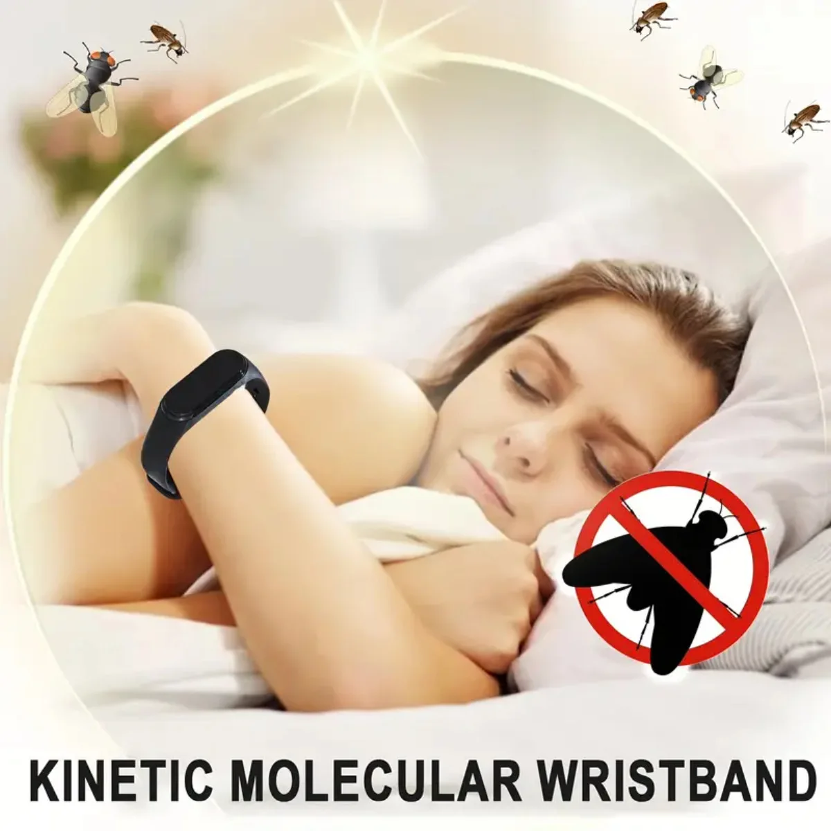 Multi-Function Anti Mosquito Electronic Watch, LED Digital Sport Repellent, Insect Repeller Alarm, USB Rechargeable