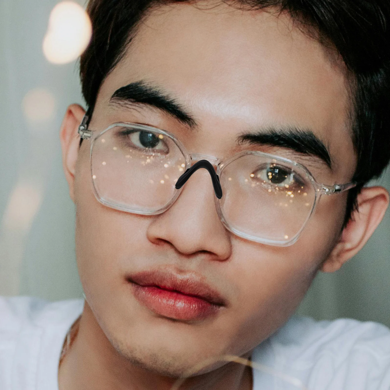 

Replacement Nose Pads for Sunglasses and Eyeglass Anti-Slip Comfortable U-Shaped Nose Bridge Cushions Compatible with Frame