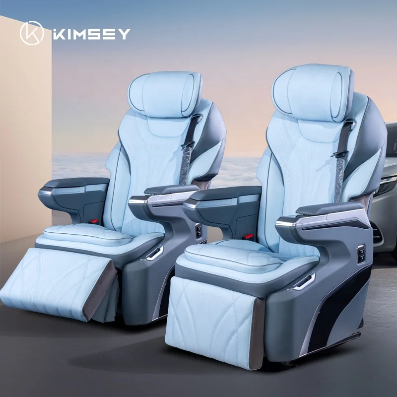 UTV&ATVFactory Direct Leather Smart Van Vip Seat Car Electric Adjustable Recliner Seat for Ford Tourneo IVECO