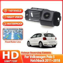 Backup-Rückfahr kamera für Volkswagen für VW Polo 5 Fließheck 2011 2012 2013 2014 2015 2016 2017 2018 Kennzeichen kamera