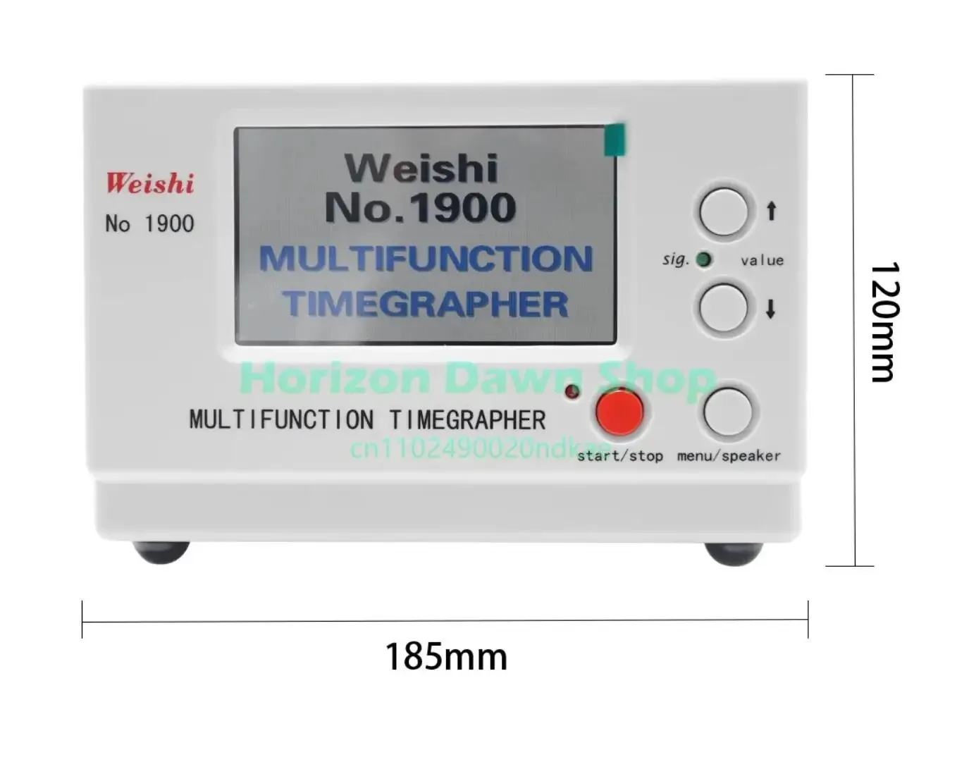 No.1900 Machanical Watch Testing Detect Repair Tool Time Grapher Multi Functions Timer Machine Timegrapher 1000