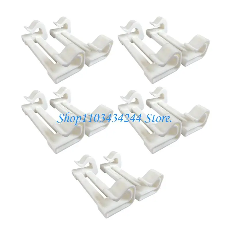  Pack of 10pcs Baby Bath Support Clips Anti Slip Design for Newborns and Infants Easy Installation and Removal