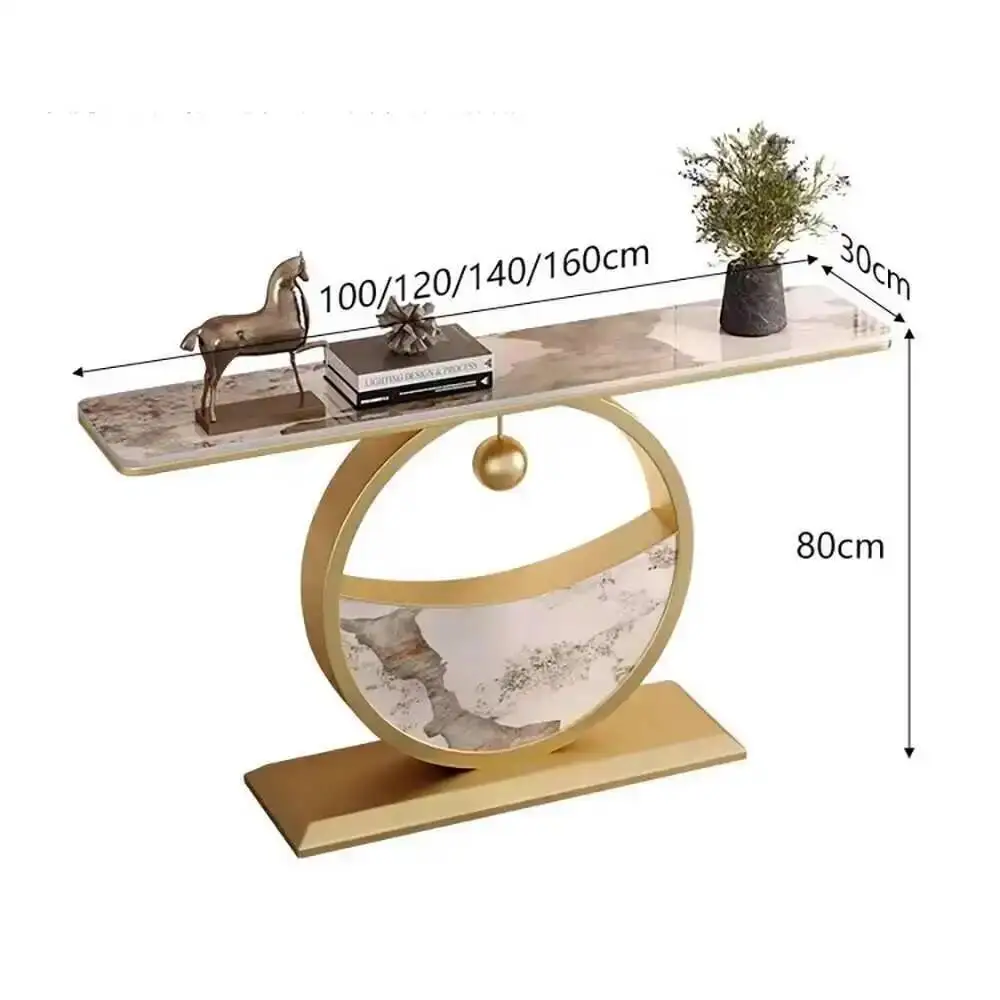 

Hallway Living Room Nordic Console Table Beauty Glamour Minimalist Console Table Marble Modern Tavolo Salotto Home Furniture