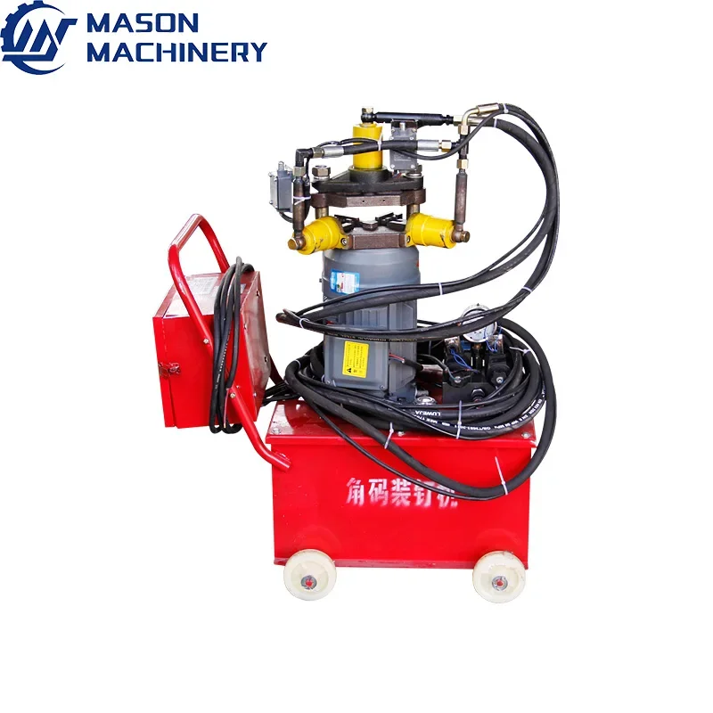 Duct TDF Flange Corner Installation Machine JM-12 Hydraulic TDF Corner Mounting Machine