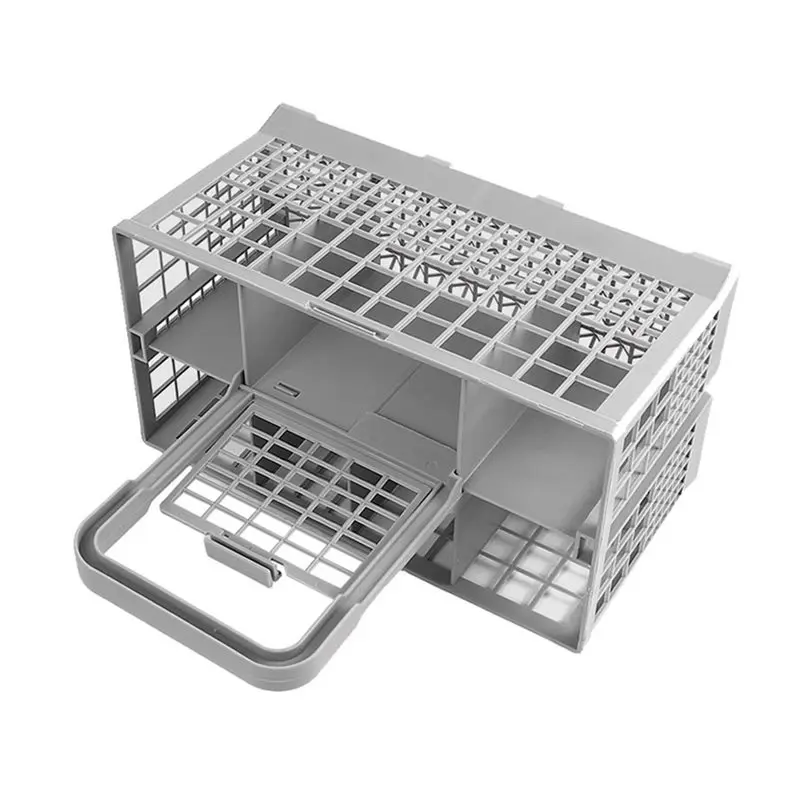 

【NECESSITY】Universal Dishwasher Basket Foldable Cutlery Holder Knife And Fork Storage For GE Models