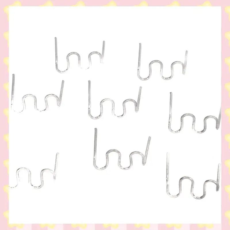 

AB51 5000 шт. скобы для горячего степлера, пластиковые ремонтные волнистые скобы, бампер, кузов, ремонт 0,8 мм, S-волновые скобы