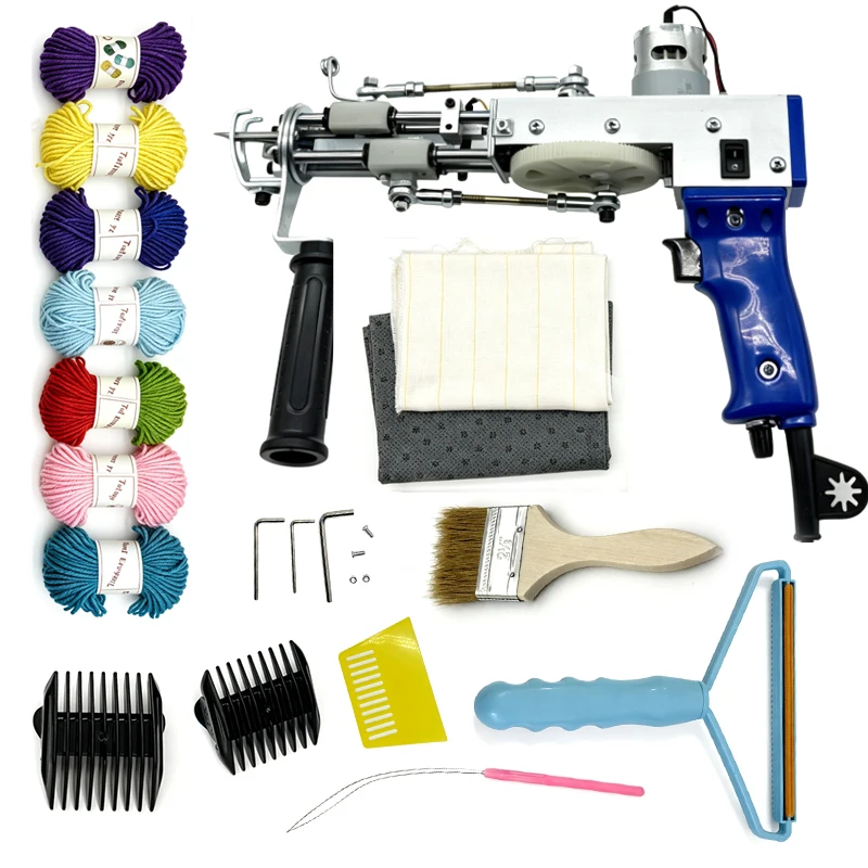 Interior Decoration Light Weight High Efficiency Portable DIY Rug Tufting Machine Kit for Handmade Carpet